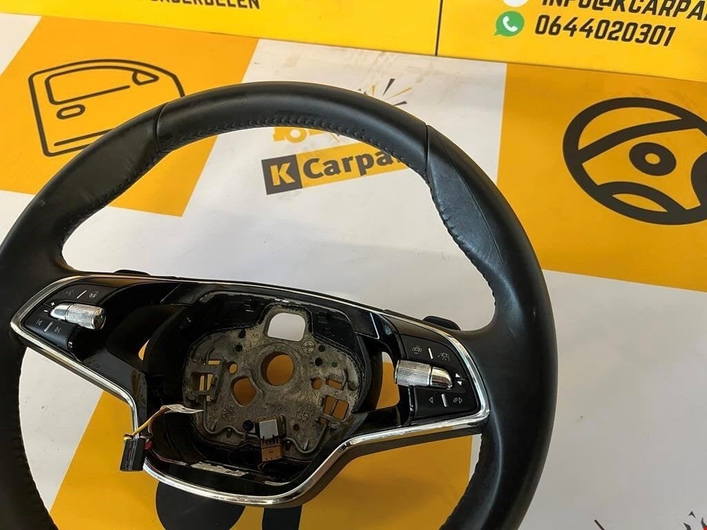 Stuur Lederen MF stuurwiel met Skoda kodiaq, Info@fabrikant.eu, Fabrikantstraat 1
1000 AA  Amsterdam, NL, Ophalen of Verzenden