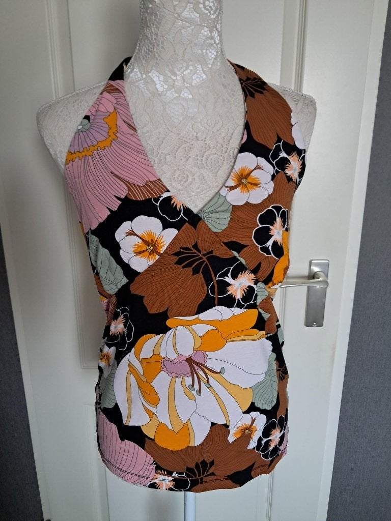 Top HALTER Tramontana Maat : S Kleur : bruin, Meerkleurig, Tramontana, Ophalen of Verzenden, Zo goed als nieuw