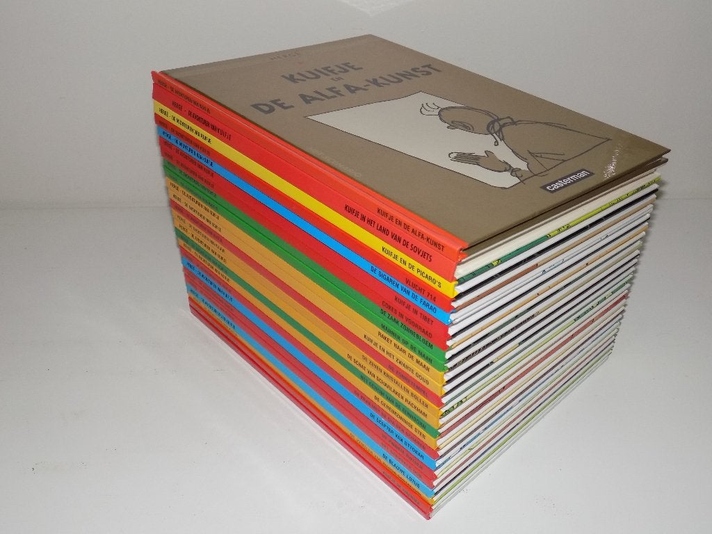 Kuifje ~ Complete serie hardcovers 1 t/m 24, Boeken, Eén stripboek, Ophalen of Verzenden, Zo goed als nieuw, Hergé