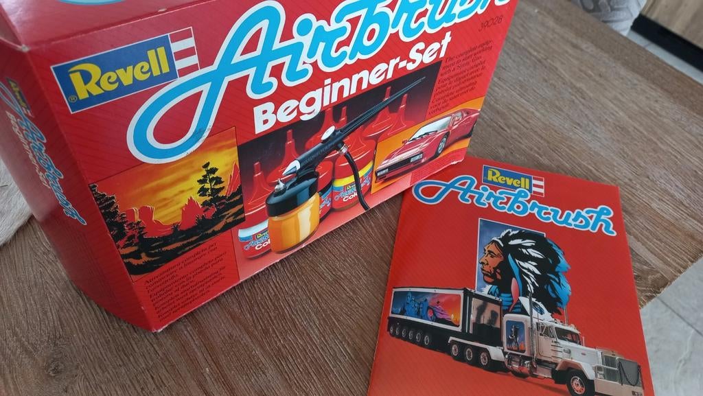 Airbrush set, Ophalen, Nieuw, Groter dan 1:32