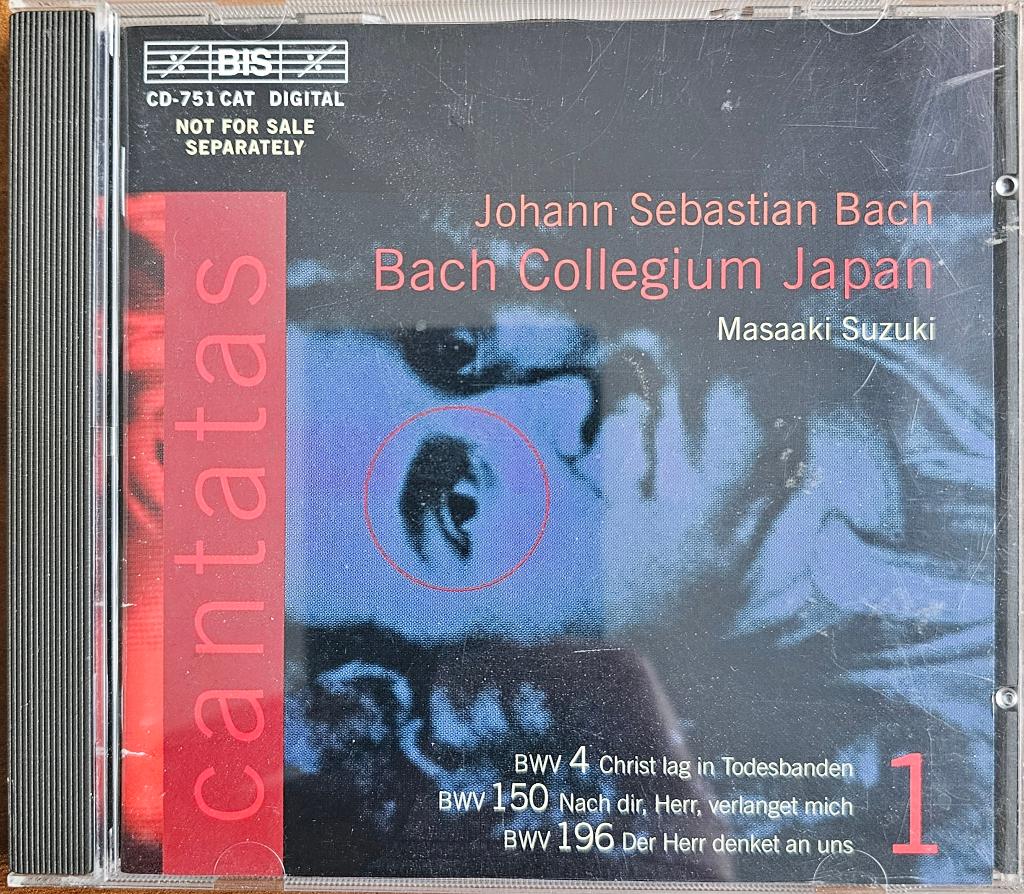 Bach Catatas Masaaki Suzuki, Ophalen of Verzenden, Barok, Zo goed als nieuw, Overige typen