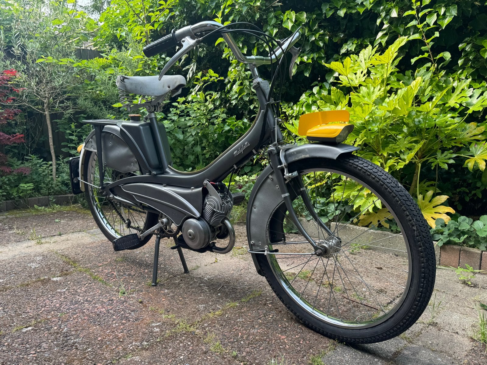 Mobylette EEG 1962 geel kenteken., Ophalen, Gebruikt, Maximaal 45 km/u