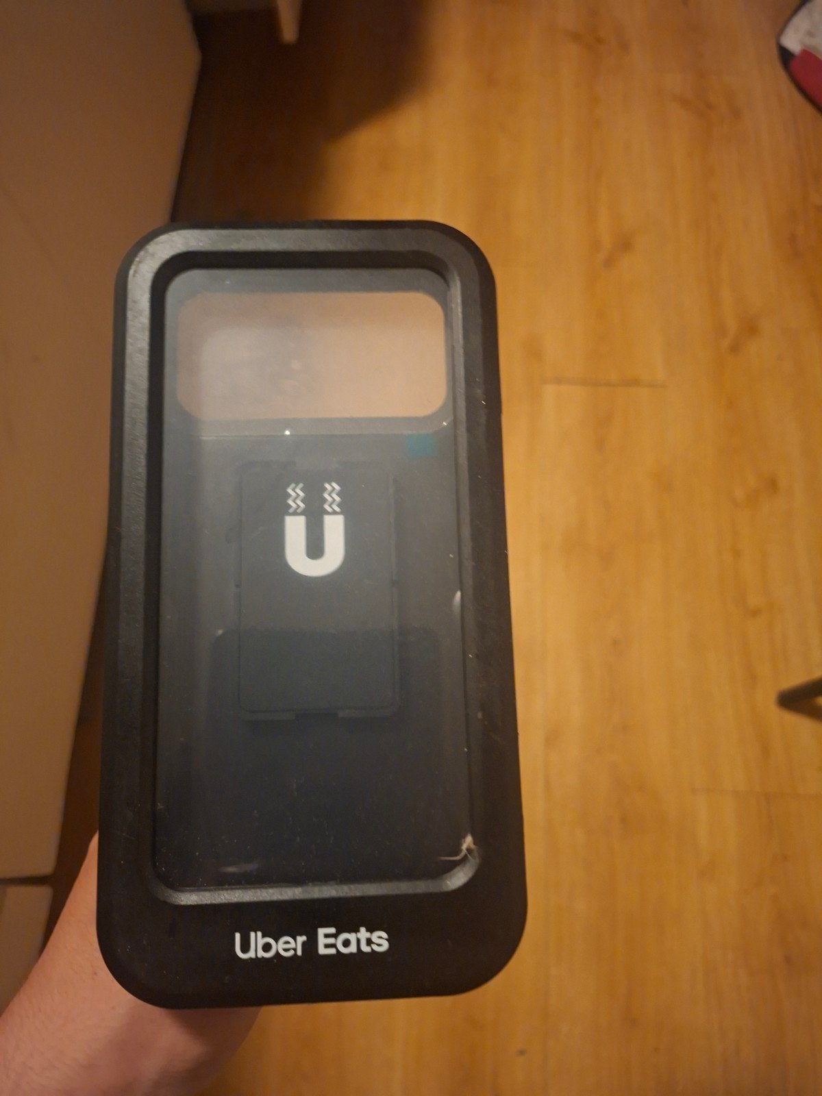Uber Eats telefoonhouder voor fiets of scooter, Ophalen, Zo goed als nieuw, Uber Eats