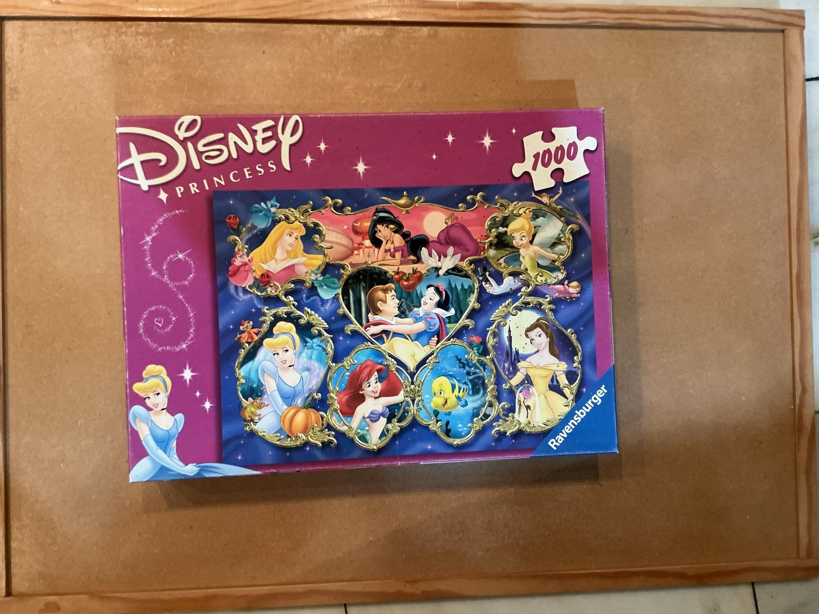 Disney Princess Ravensburger Legpuzzel 1000 stukjes, Ophalen of Verzenden, 500 t/m 1500 stukjes, Zo goed als nieuw, Legpuzzel