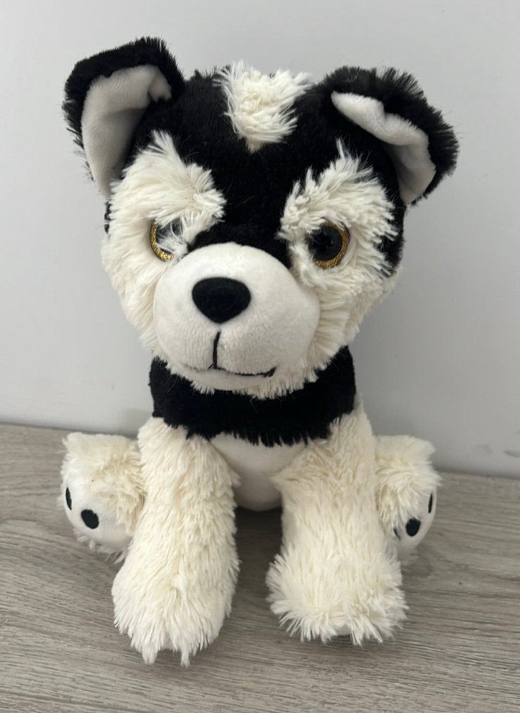Honden knuffel Husky, Ophalen of Verzenden, Zo goed als nieuw, Hond
