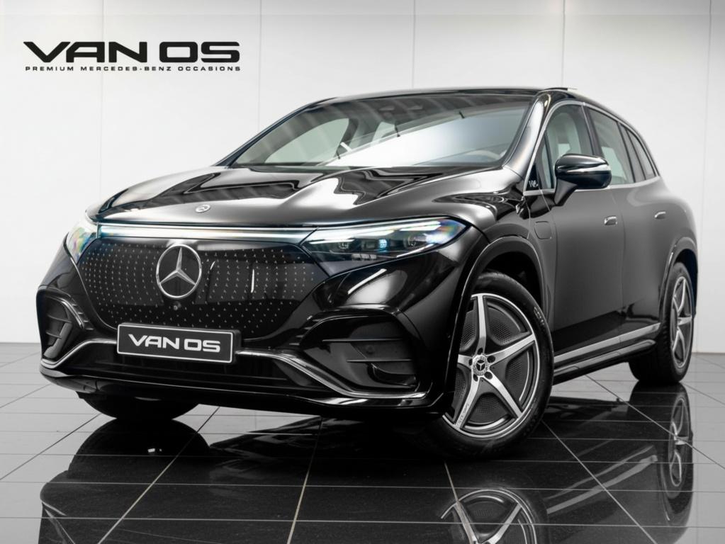 Mercedes-Benz EQS SUV EQS 500 4Matic AMG Line | Hyperscreen, Automaat, 0 cilinders, Zwart, Leder