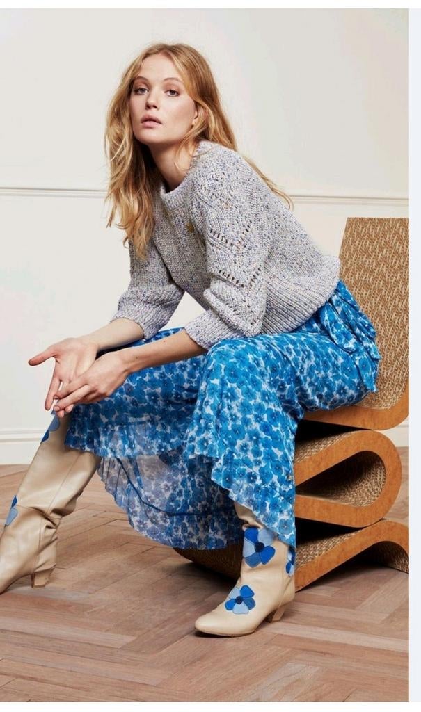 Fabienne Chapot Bobo Frill rok maat XS *nieuw *, Kleding | Dames, Rokken, Blauw, Nieuw, Ophalen of Verzenden, Fabienne Chapot