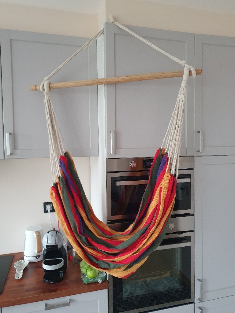 hangmat schommel, Ophalen, Zo goed als nieuw, Eenpersoons, Binnen