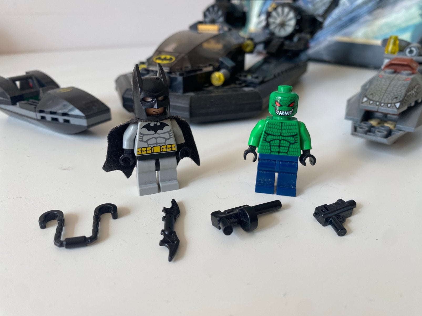 LEGO Batman - 7780 - The Batboat: The Hunt for Killer Croc, Ophalen of Verzenden, Gebruikt