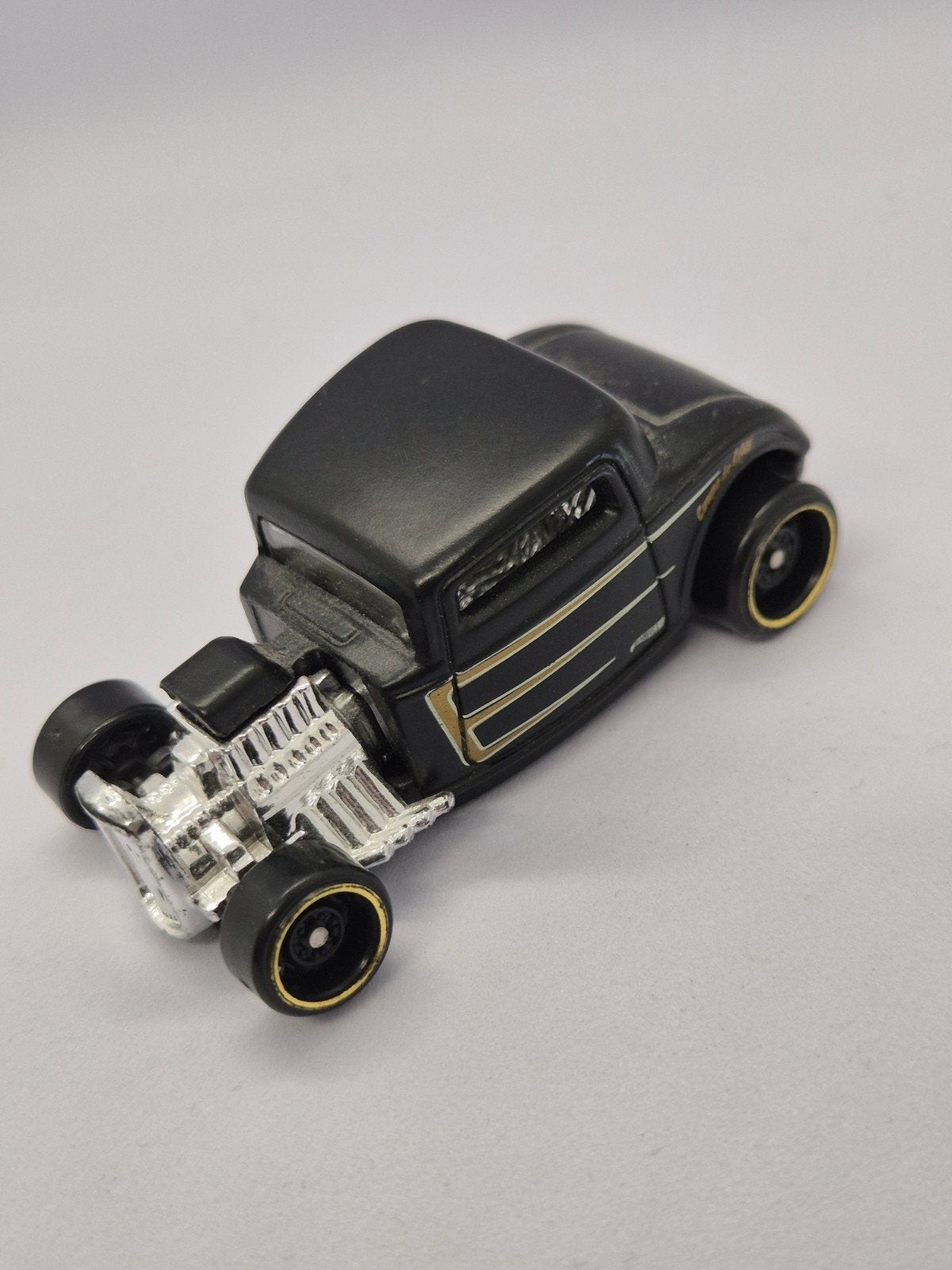Hot Wheels '32 Ford Coupe de Grap - Zwart/Goud, Ophalen of Verzenden, Auto