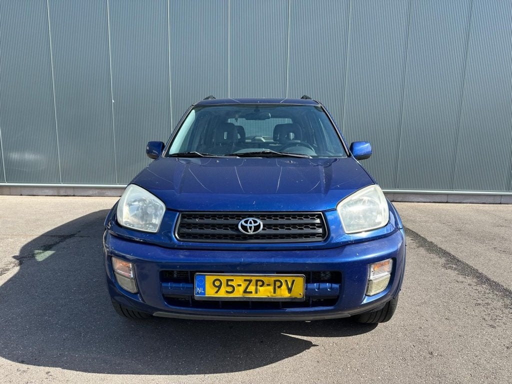 Toyota RAV4 2.0-16V VVT-i Luna 4WD | AIRCO ! (bj 2001), 1998 cc, 150 pk, Blauw, 11 km/l