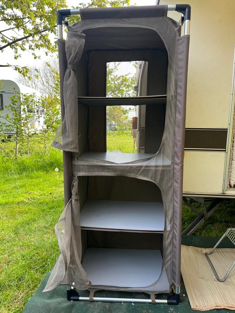 Campingkast 3 laags HEMA, Ophalen, Gebruikt, Campingkast