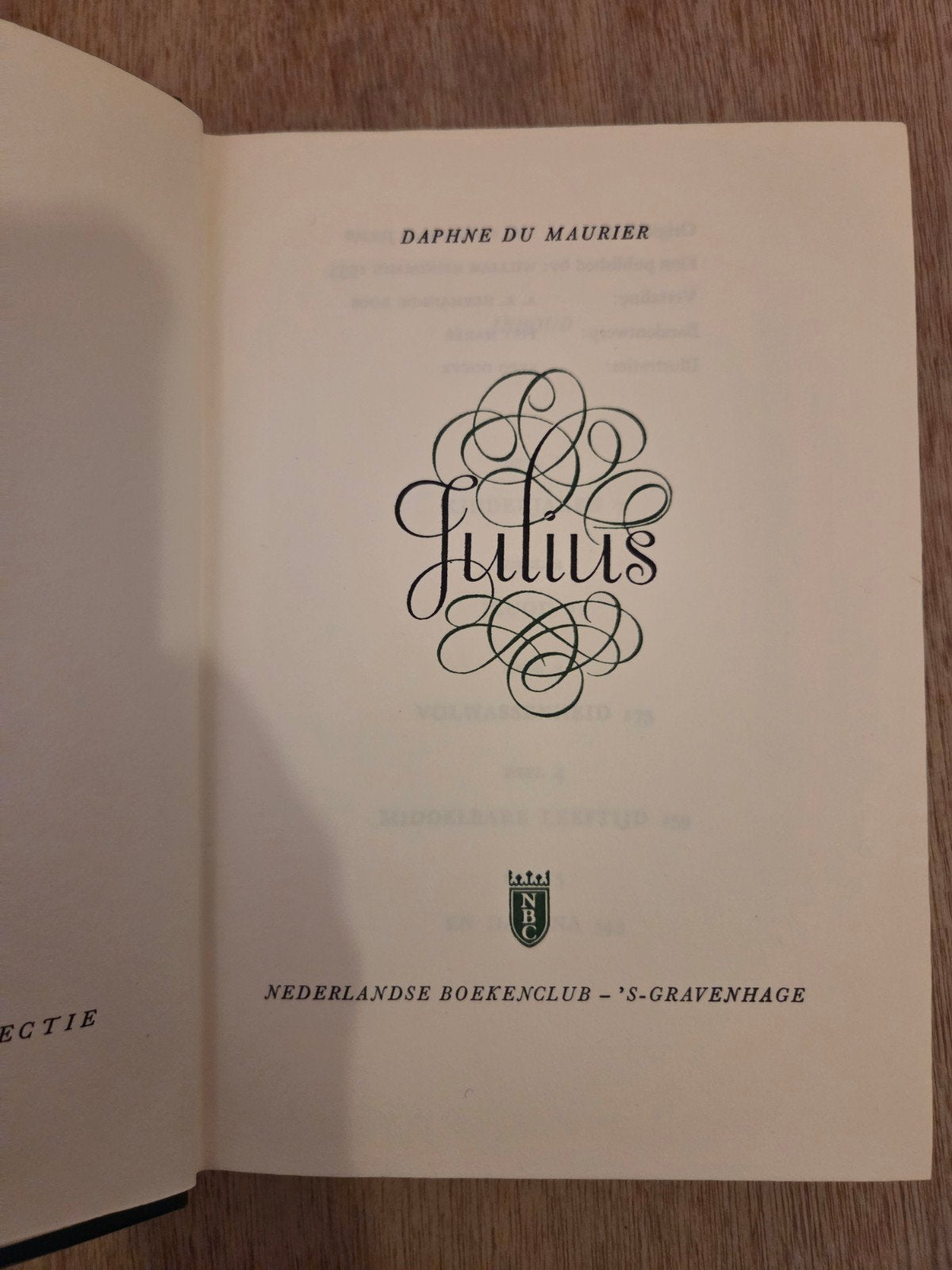 Daphne Du Maurier - Julius, Ophalen of Verzenden, Gelezen, Daphne Du Maurier