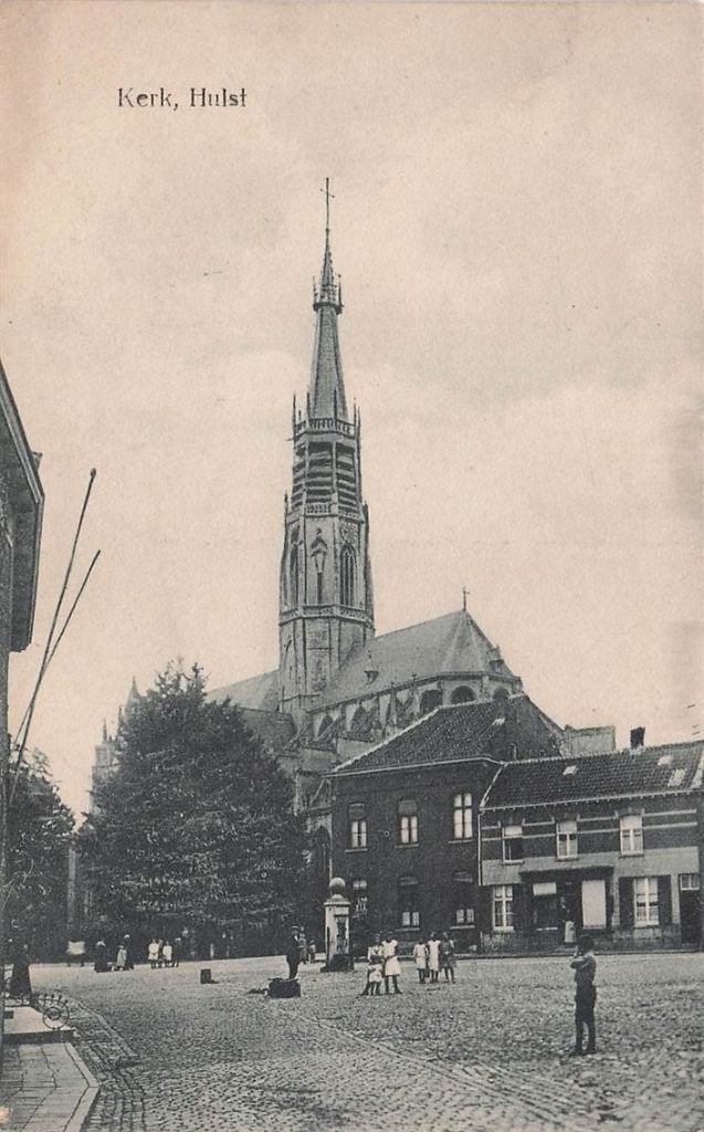 703-269-033 Kerk Hulst, Verzenden, Voor 1920, Zeeland