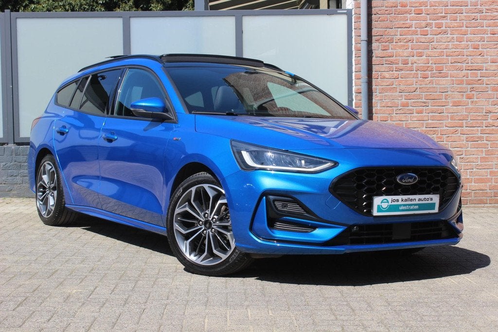 Ford Focus Wagon 1.0 EcoBoost 155pk Hybrid ST Line X Navi, P, Auto's, Ford, Gebruikt, Euro 6, 155 pk, 19 km/l