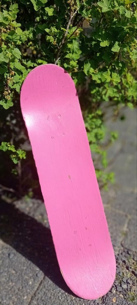 Roze skateboard, Ophalen, Gebruikt