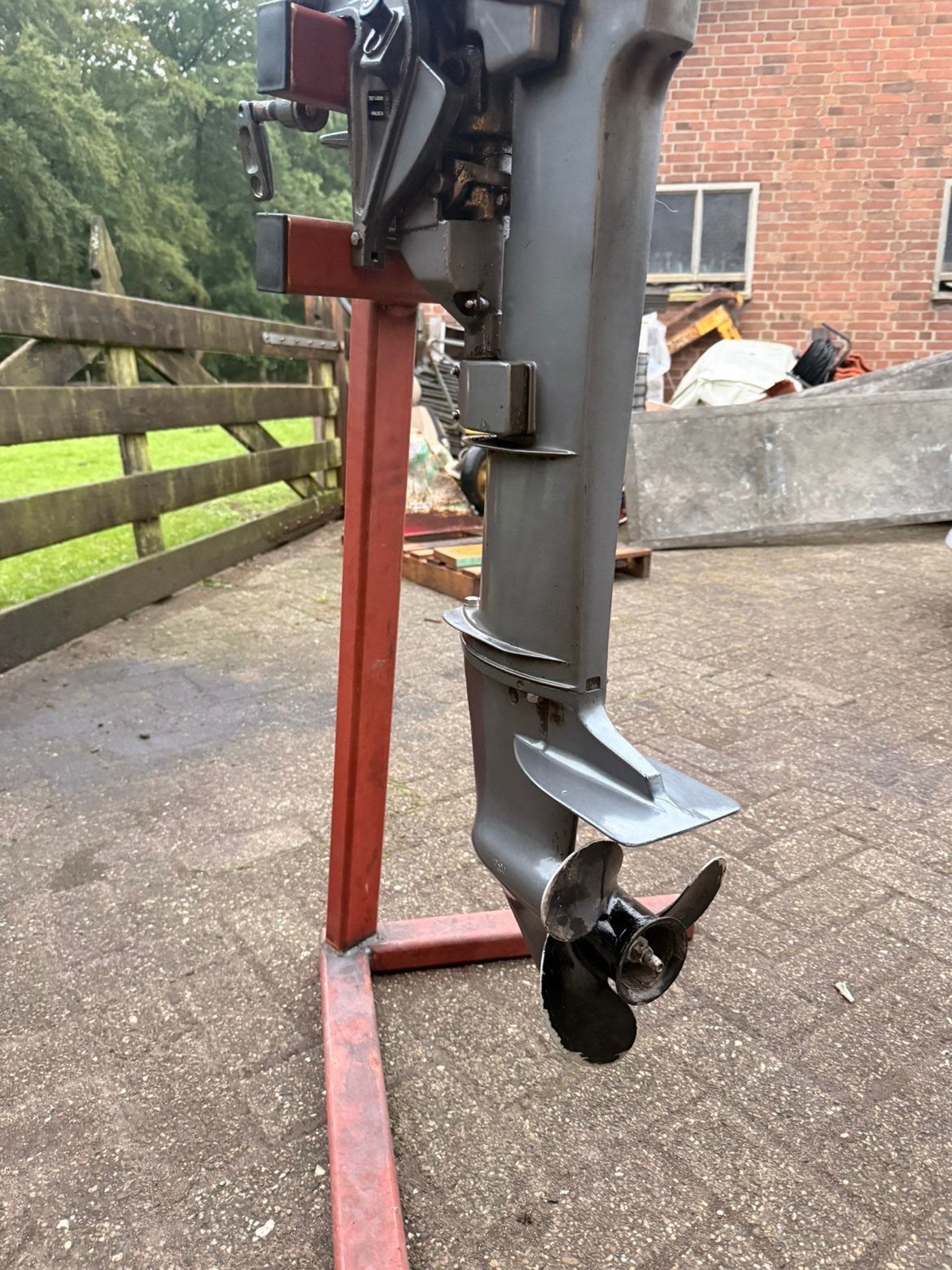 Mariner 8pk buitenboordmotor - nette staat, vaarklaar, Ophalen, Zo goed als nieuw