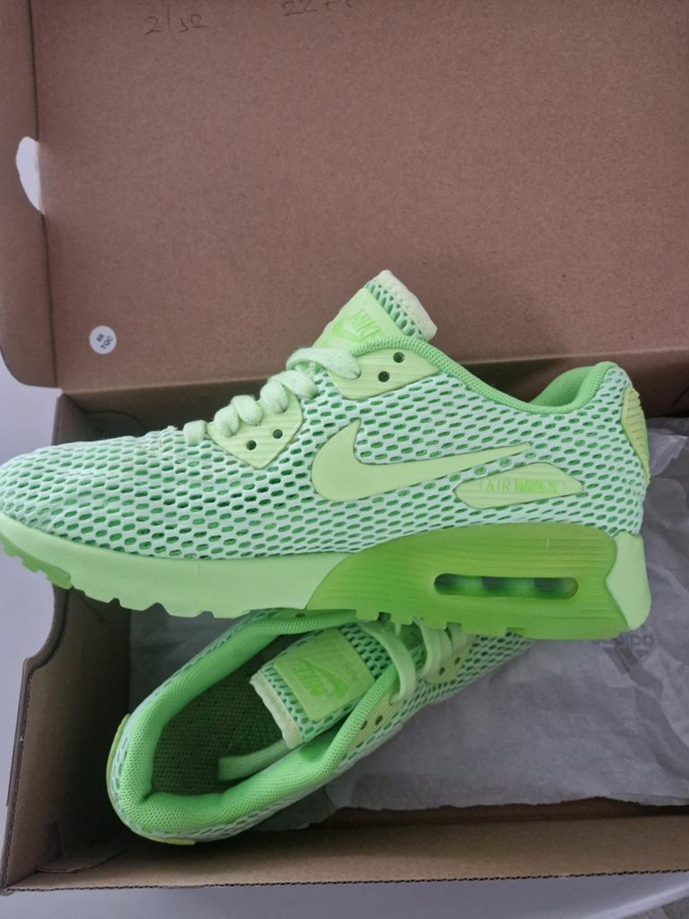 Nike Air Max 90 ultra sneakers origineel maat 37.5 zgan, Kleding | Dames, Schoenen, Nike Air Max 90, Ophalen of Verzenden, Groen