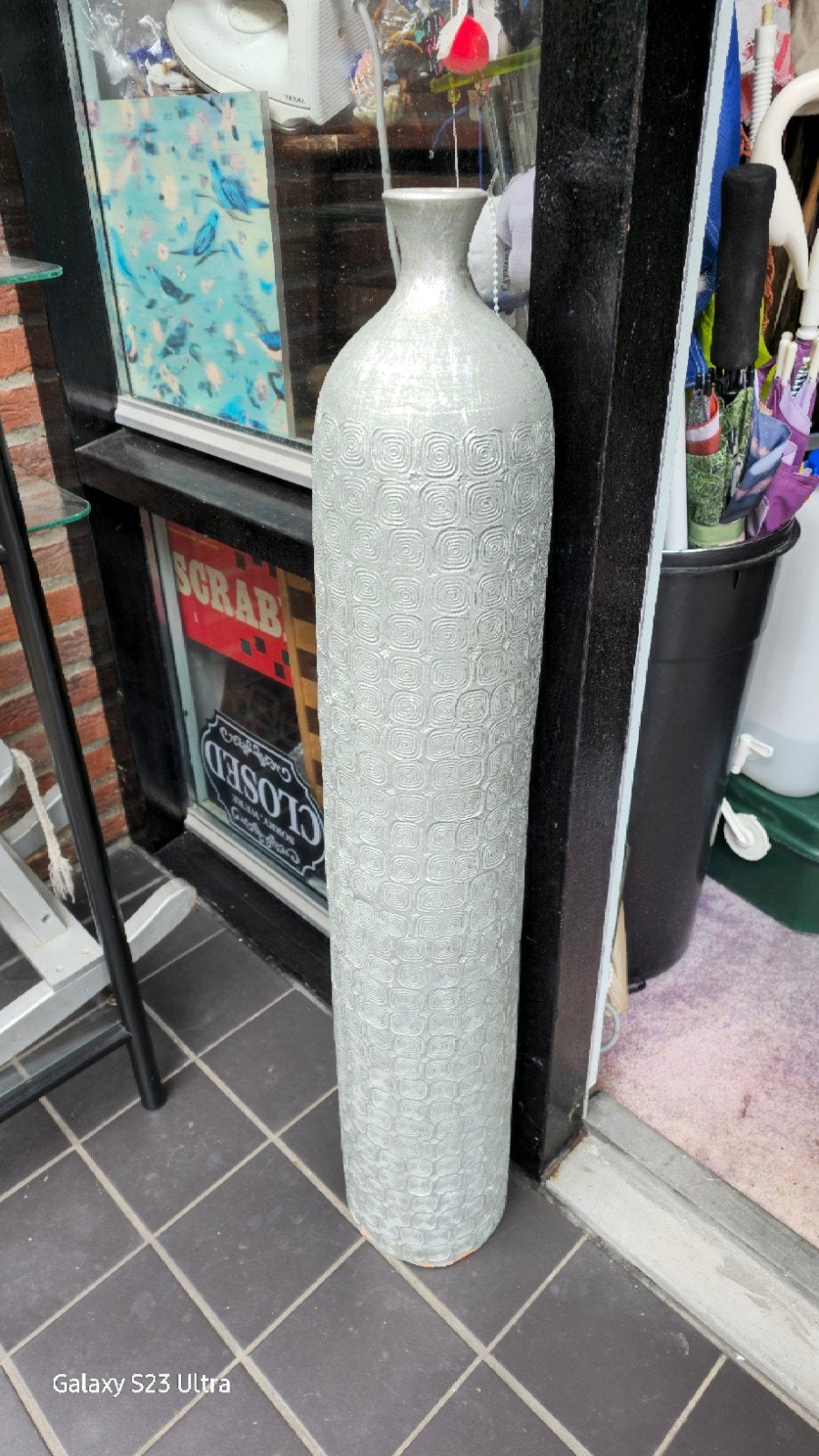 Grote industriële vaas 90cm, Ophalen