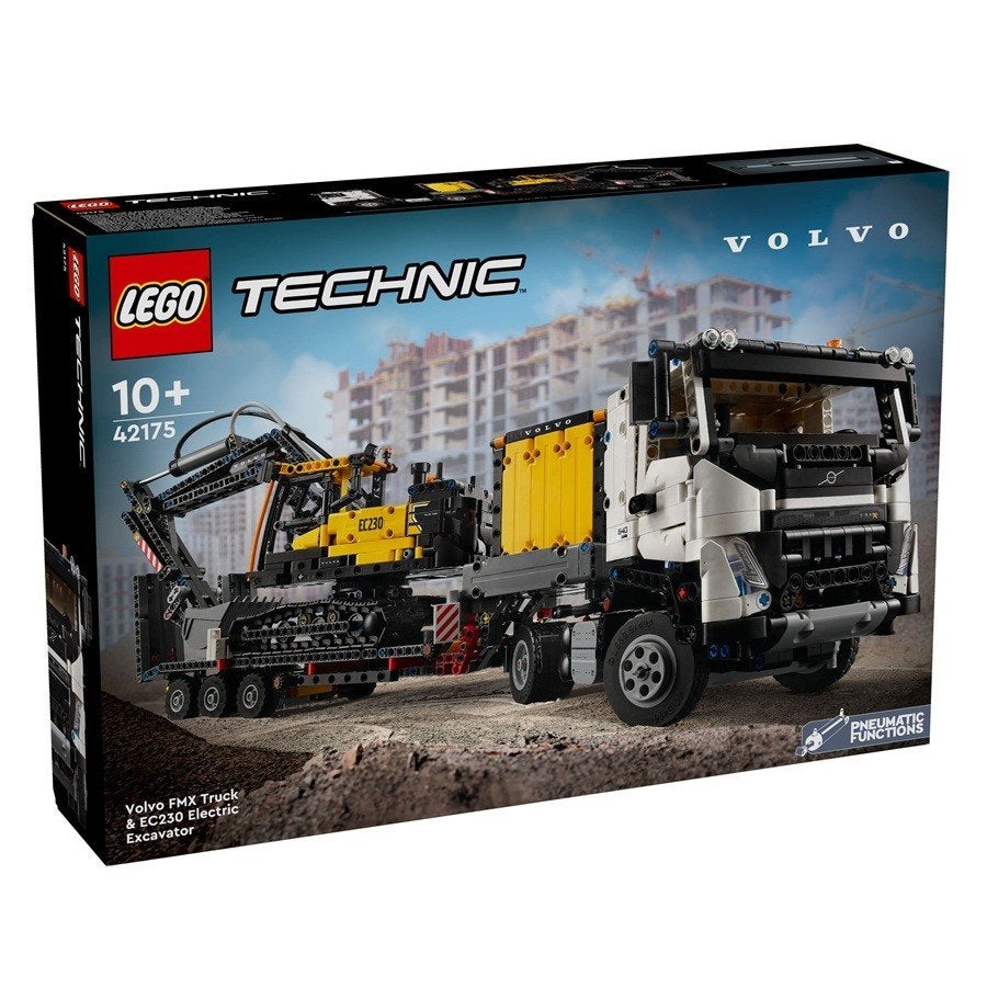 LEGO Technic 42175 Volvo FMX truck & EC230 El. Graafmachine, Lego, Nieuw, Ophalen of Verzenden, X