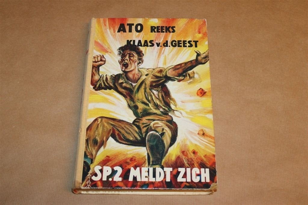 SP.2 Meldt Zich — ATO-Reeks, Vintage Jeugdboek, 1959, Ophalen of Verzenden, Gelezen