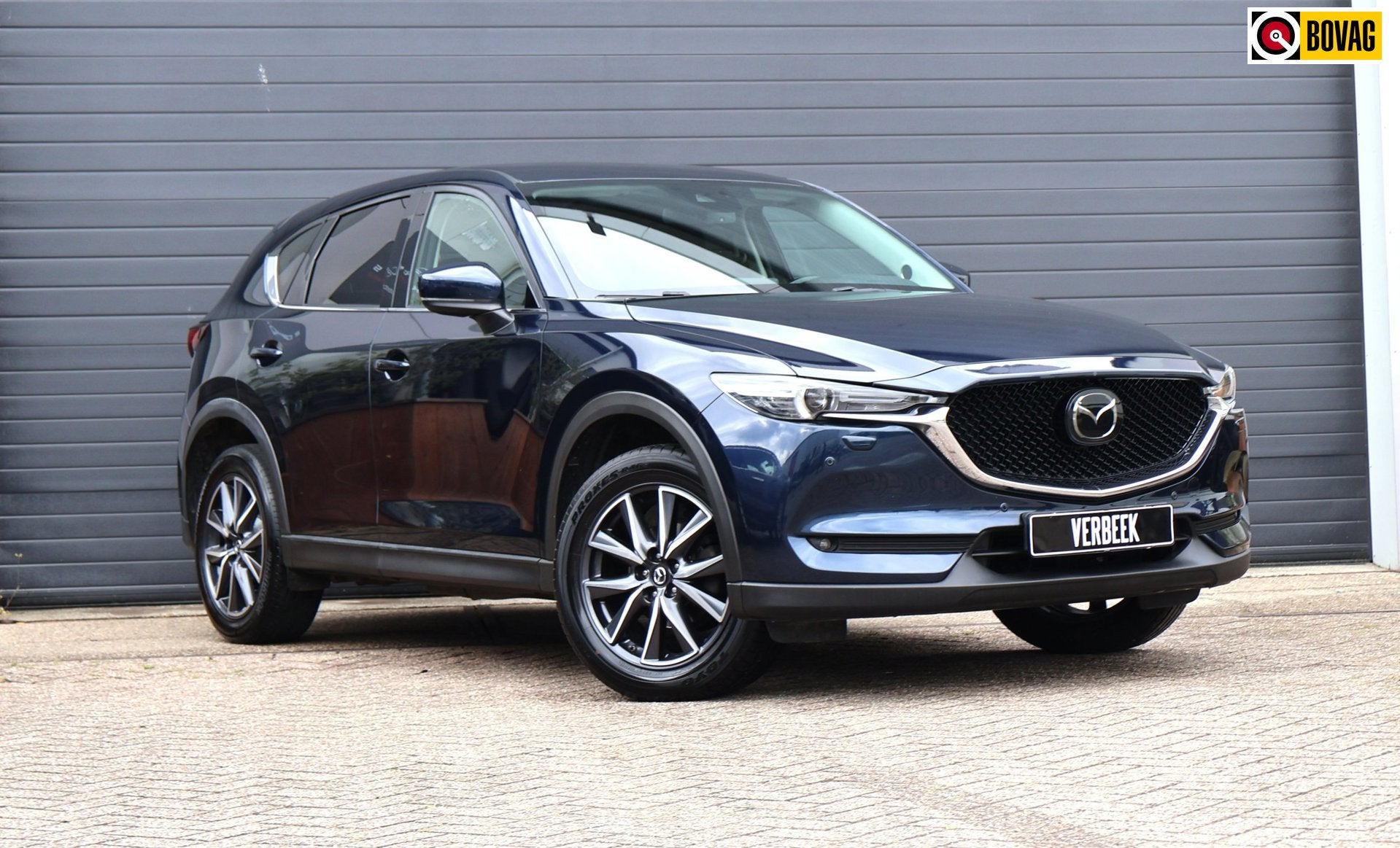 Mazda CX-5 2.5 SkyActiv-G 194 GT-M 4WD Navi/Cruise/BOSE/PDC/, Dealer onderhouden, Stof, Gebruikt, Zwart