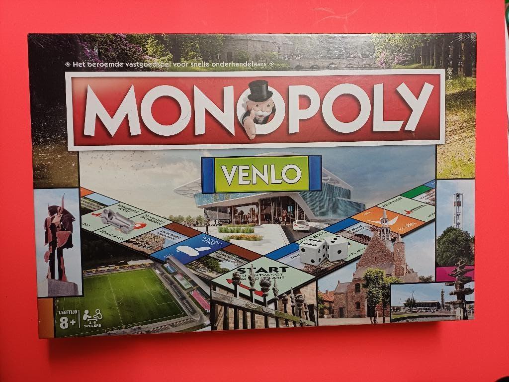 Nieuw/geseald - Monopoly - Editie VENLO - Bordspel, Hobby en Vrije tijd, Ophalen of Verzenden, Nieuw, Hasbro