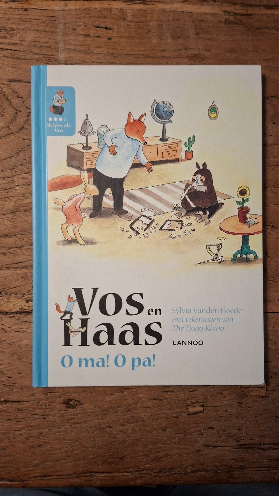 Vos en Haas: O ma! O pa! - Sylvia Vanden Heede, Ophalen of Verzenden, Zo goed als nieuw, Sylvia Vanden Heede