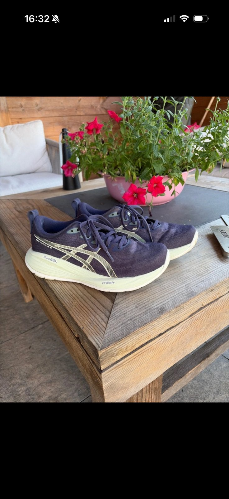 Asics hardloopschoenen Gel-Cumulus 27, Ophalen of Verzenden, Zo goed als nieuw, Sportschoenen