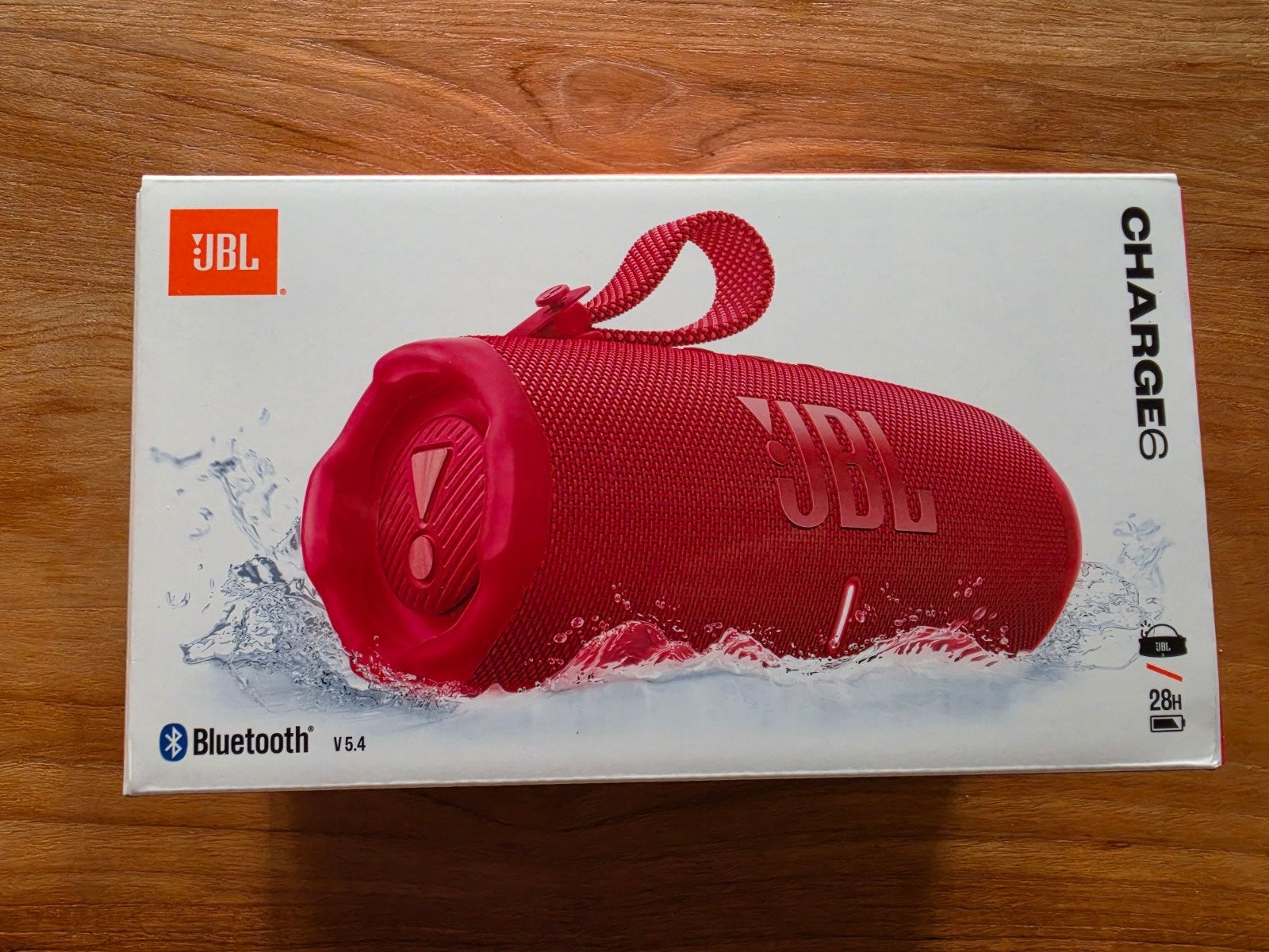 JBL Charge 6 Rood - Draagbare Bluetooth Speaker