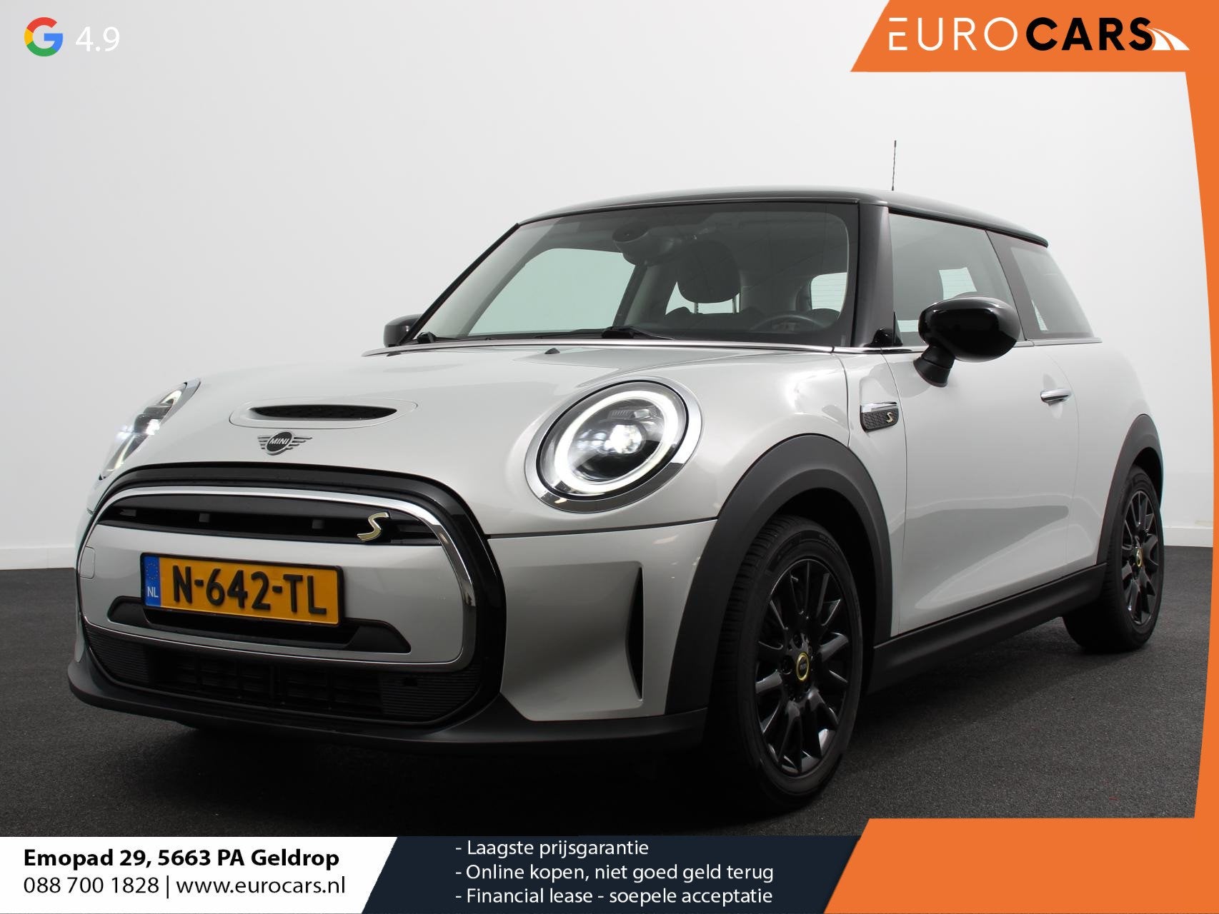 MINI Electric Business Edition Automaat 33 kWh SOH 95% Navig, Auto's, Mini, 33 kWh, 4 stoelen, Leder en Stof, Origineel Nederlands