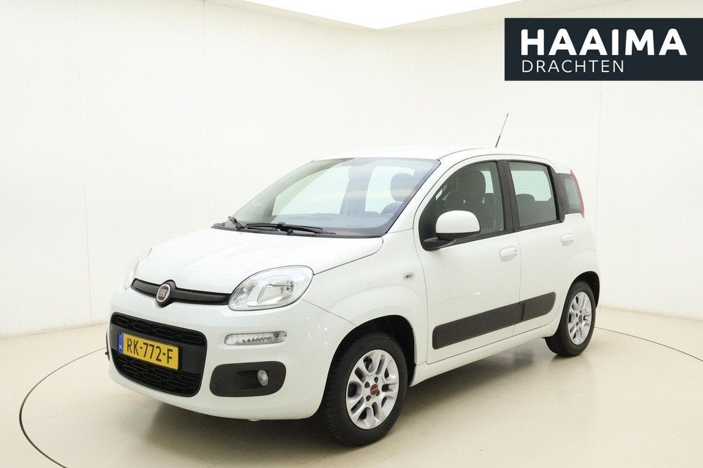 Fiat Panda 0.9 TwinAir Lounge | 80PK | Trekhaak | Airco | Li, Voorwielaandrijving, Stof, Panda, Wit