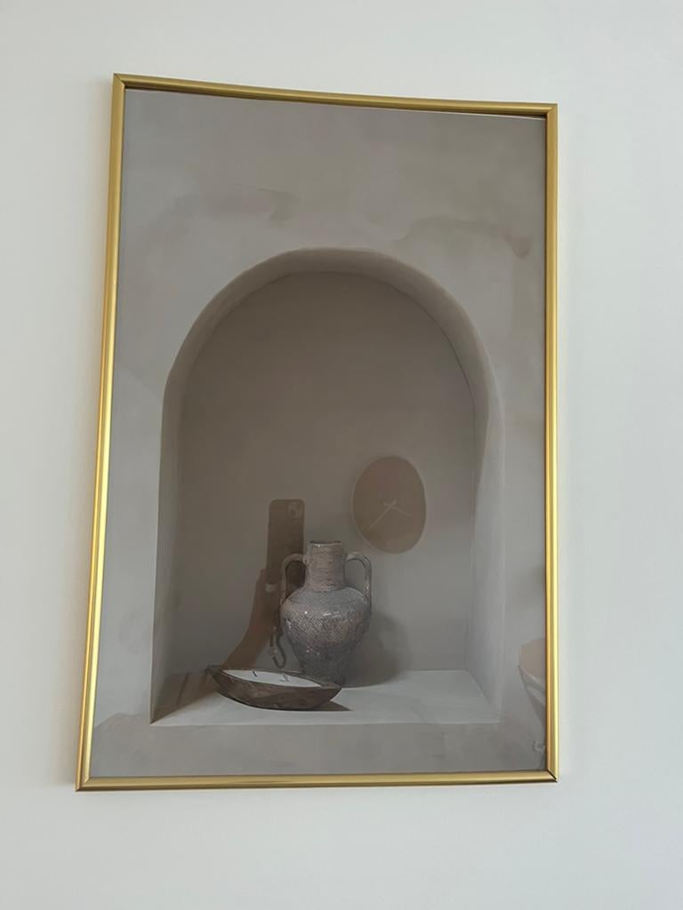 Oosterse canvas schilderij japandi stijl, Ophalen of Verzenden
