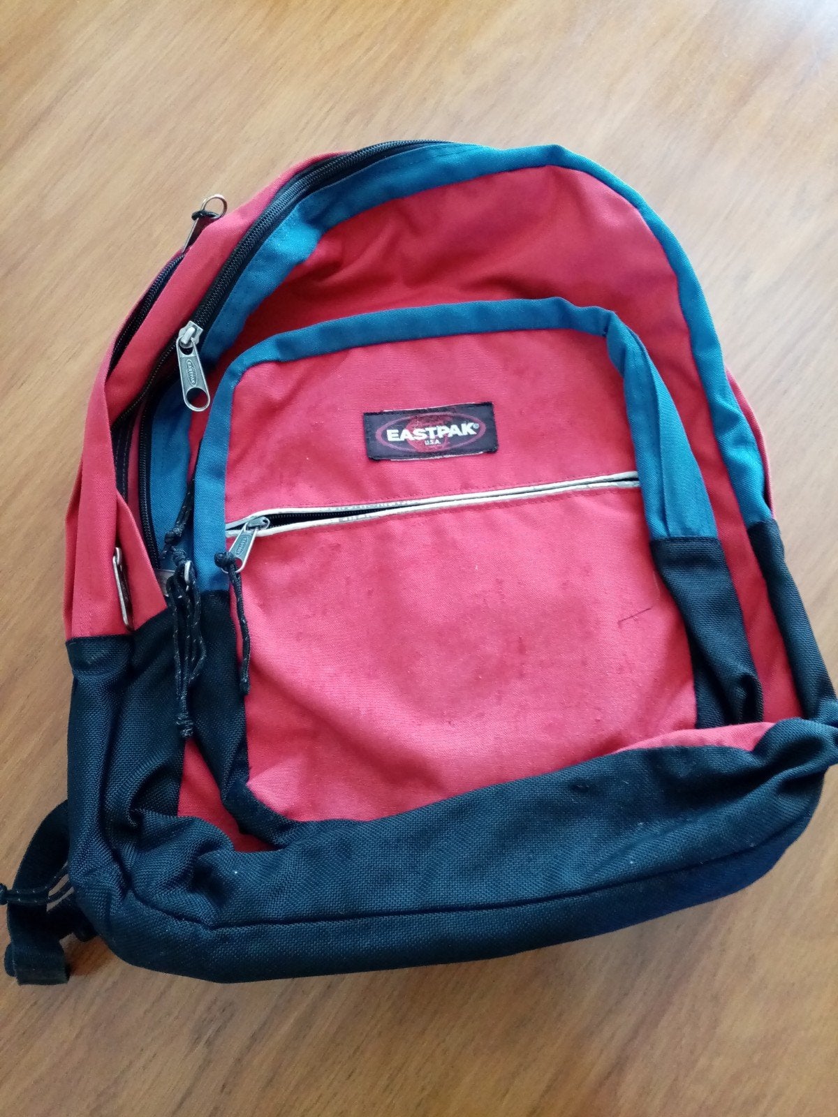 Eastpak rugzak rood/zwart - Gebruikt, Ophalen of Verzenden