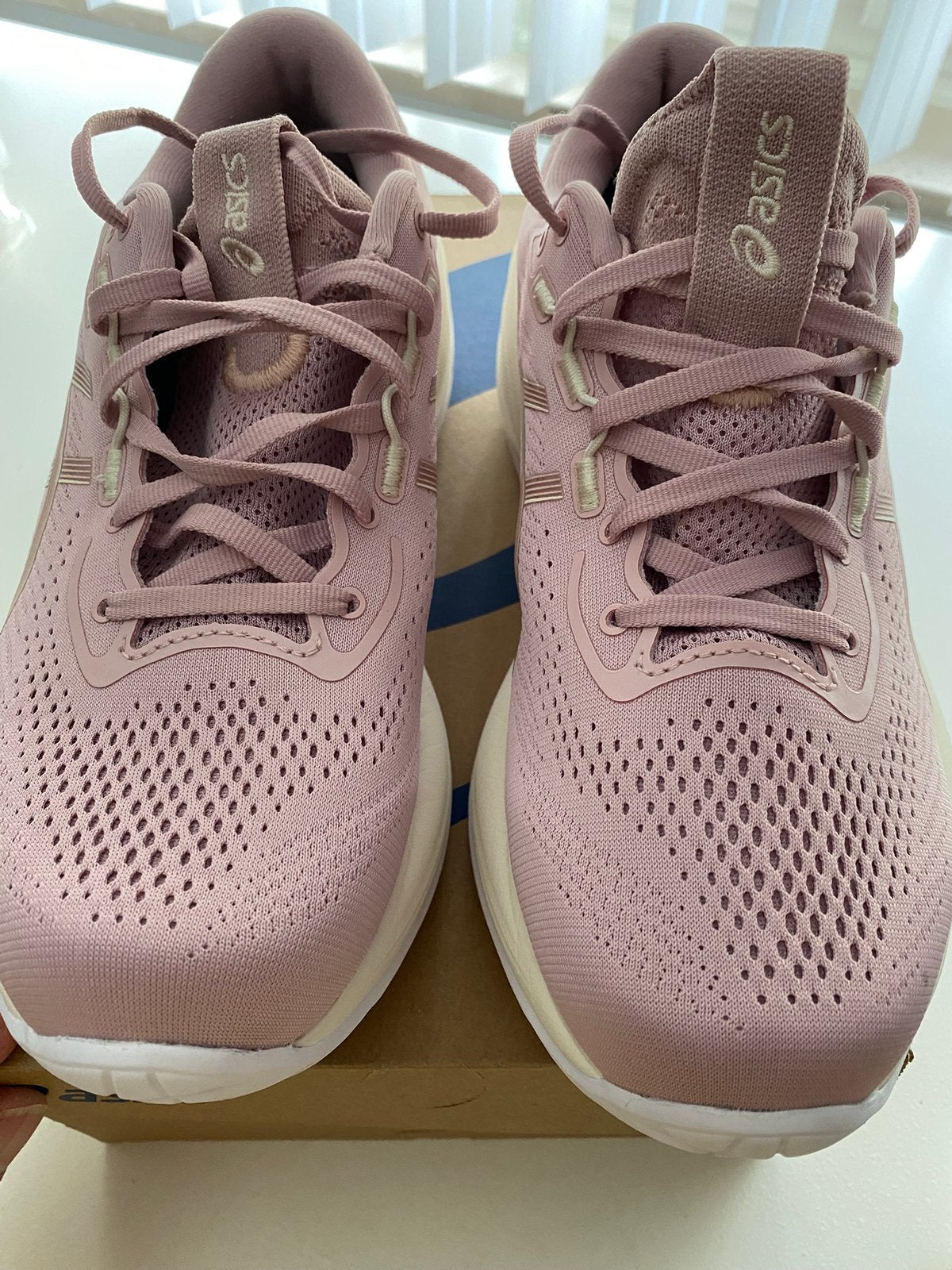 Dames Asic runningschoen maat 40/ 1/2, Ophalen, Zo goed als nieuw, Hardloopschoenen, Asics