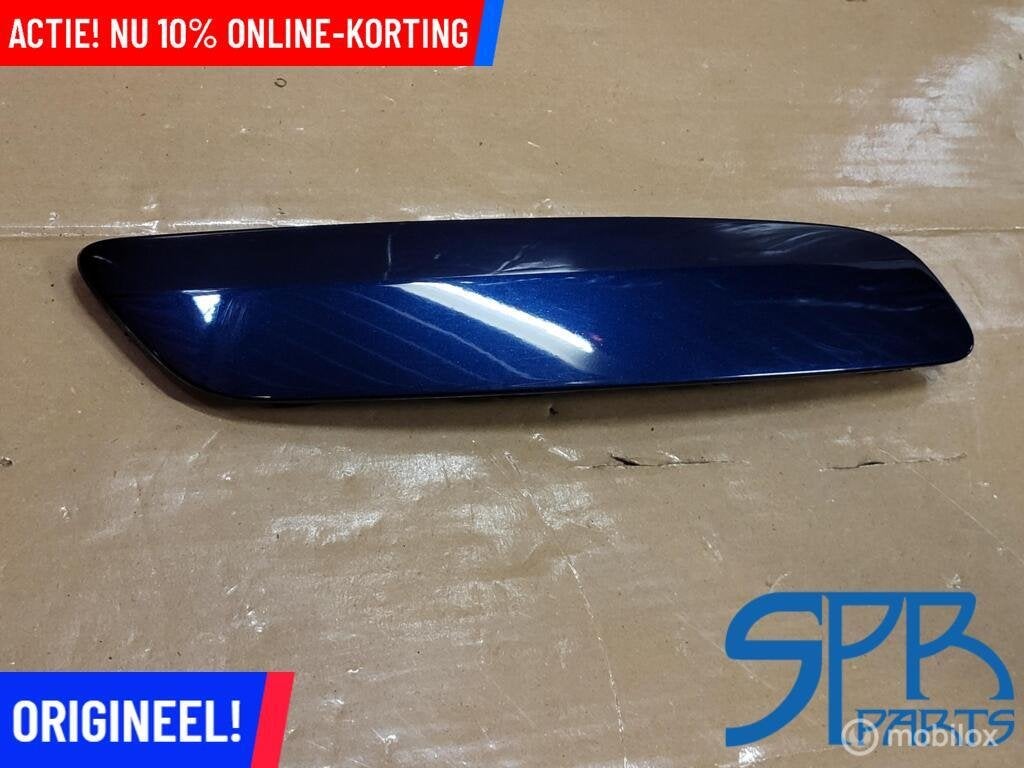 BUMPER SIERLIJST RECHTSVOOR GOLF 5 GTI VARIANT JETTA 5 BLAUW, Auto-onderdelen, Gebruikt, VOLKSWAGEN, Volkswagen, Ophalen of Verzenden