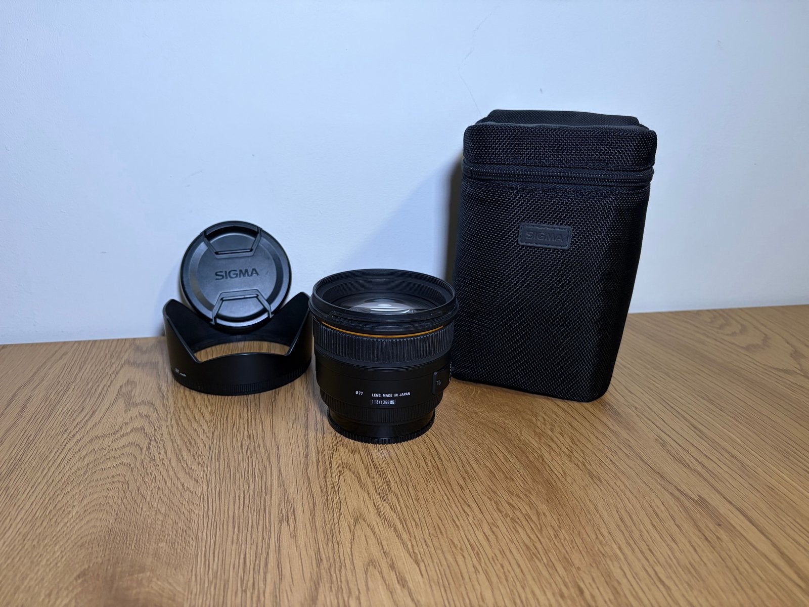 Sigma 50mm f/1.4 EX DG HSM (Sony A), Audio, Tv en Foto, Fotografie | Lenzen en Objectieven, Ophalen, Sigma, Zo goed als nieuw