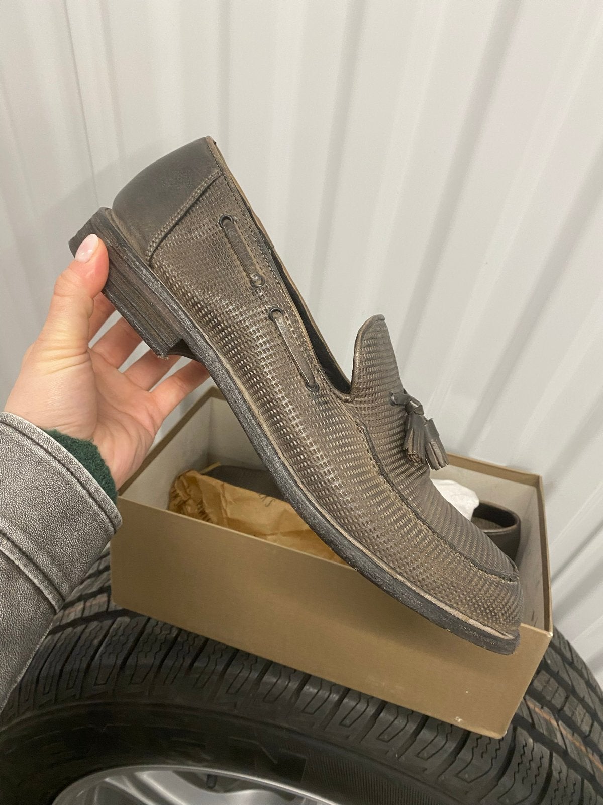 Pawelk's Heren Loafers - Maat 46 - Zo goed als nieuw, Ophalen of Verzenden, Zo goed als nieuw, Bruin, Loafers