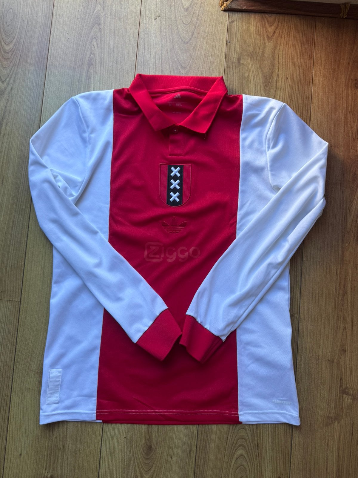 Origineel Voetbalshirt Ajax Amsterdam 125-jarig jubileum, Sport en Fitness, Voetbal, Ophalen of Verzenden, Zo goed als nieuw, Shirt