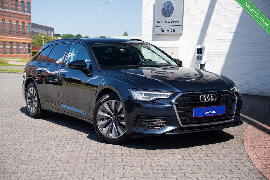 Audi A6 Avant 50 TFSI e Quattro Edition|BTW|Matrix|Trekhaak|, Auto's, Automaat, Gebruikt, Zwart, 4 cilinders