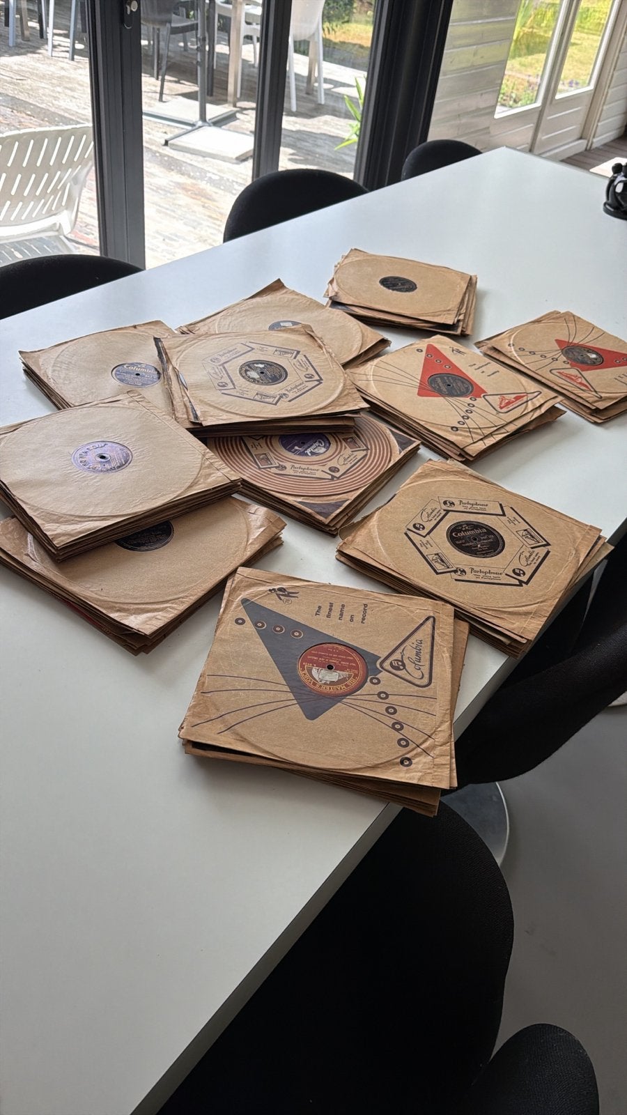 Collectie 78 toeren platen - Jazz & Blues (Benny Goodman, Bi, Ophalen, Gebruikt, 10 inch, Originele persing
