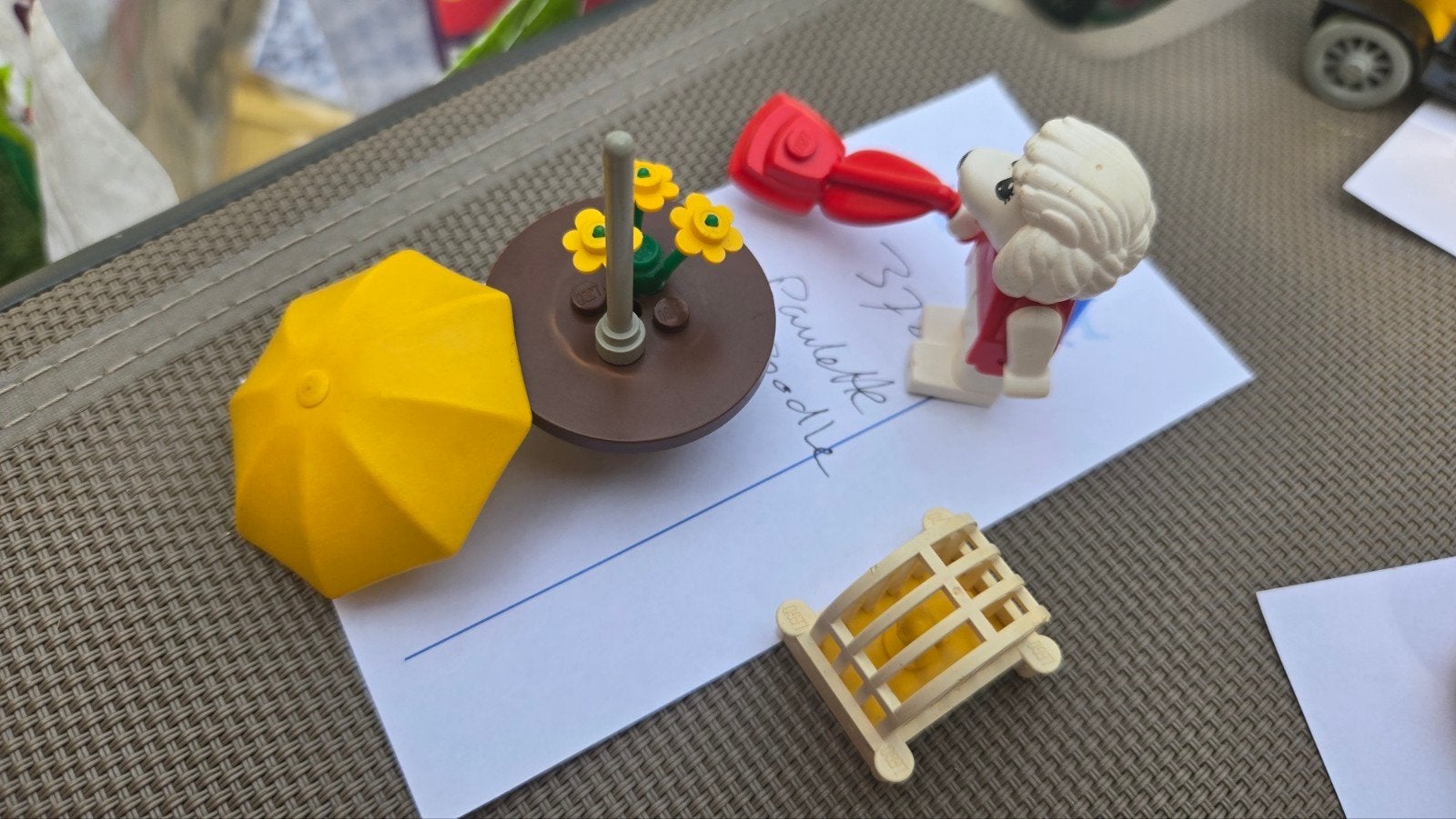 vintage lego fabuland paulette poedel, Ophalen of Verzenden, Gebruikt