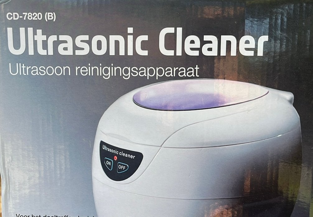 Ultrasonic cleaner, Ophalen of Verzenden, Nieuw