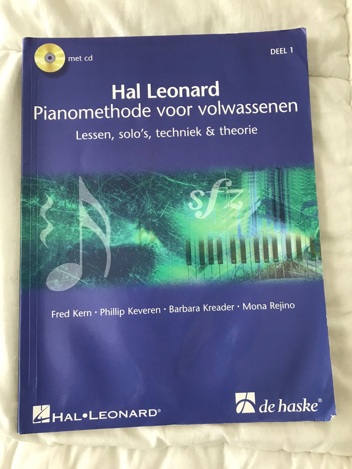 Hal Leonard pianomethode voor volwassenen, Ophalen of Verzenden, Zo goed als nieuw, Les of Cursus, Populair