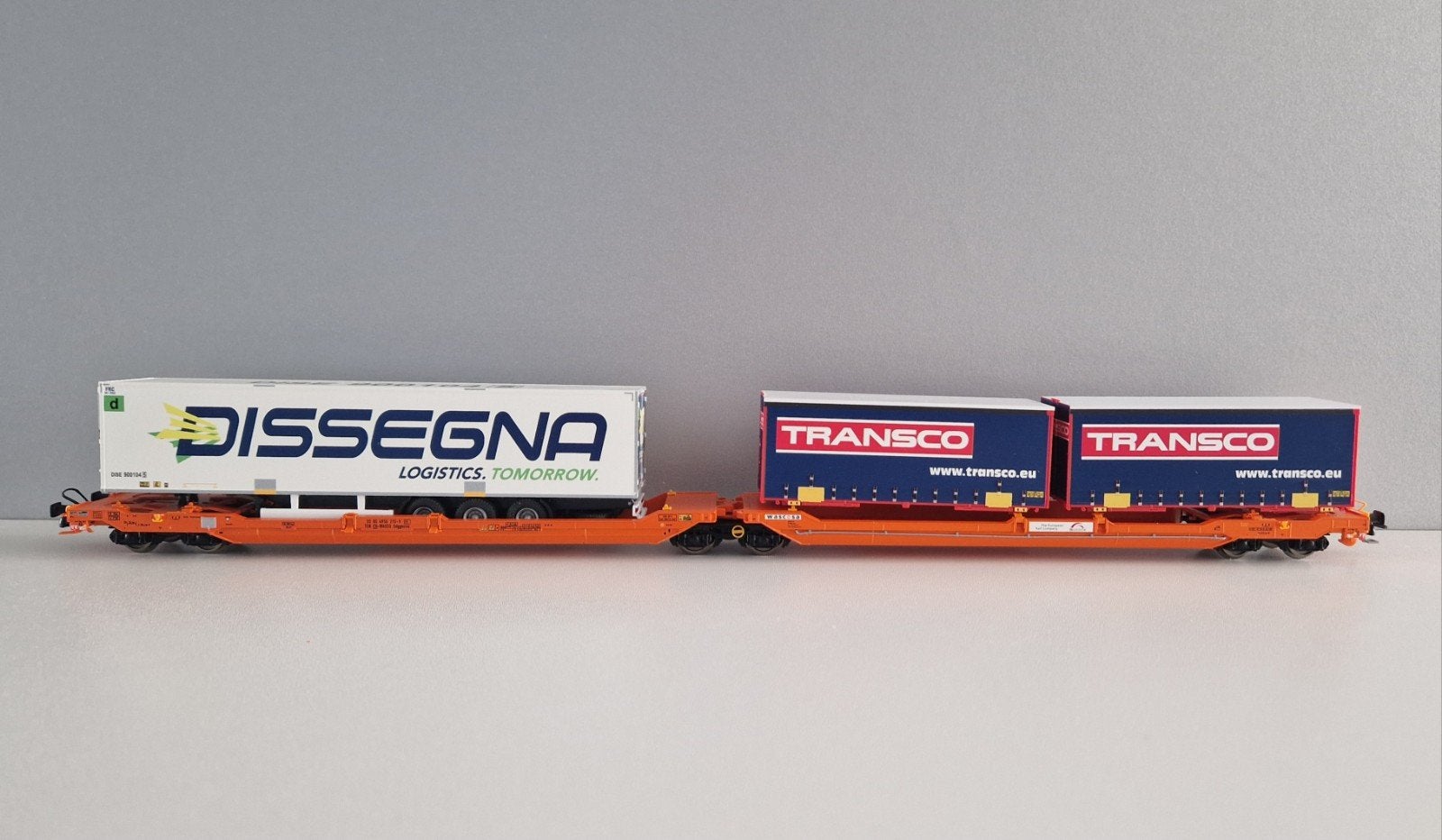 Roco 77395 T3000e Wascosa Dissegna Transco, Gelijkstroom, Wagon, Ophalen of Verzenden, Zo goed als nieuw