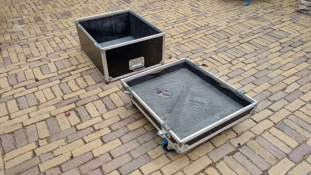 Flightcase bak voor speakers of kabels monitor e.d, Ophalen, Gebruikt, Overige instrumenten, Flightcase