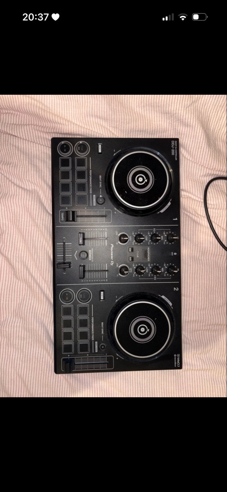 Pioneer DDJ-200 DJ Controller - Perfect voor beginners, Muziek en Instrumenten, Ophalen of Verzenden, Zo goed als nieuw, Dj-set