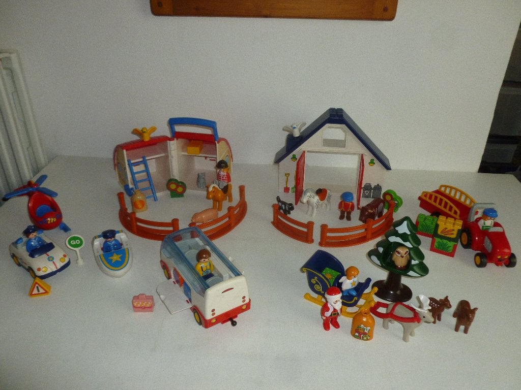 Playmobil Sets  1 2 3 Prijs Per Set Vanaf, Gebruikt, Complete set, Overige typen, 1.2.3