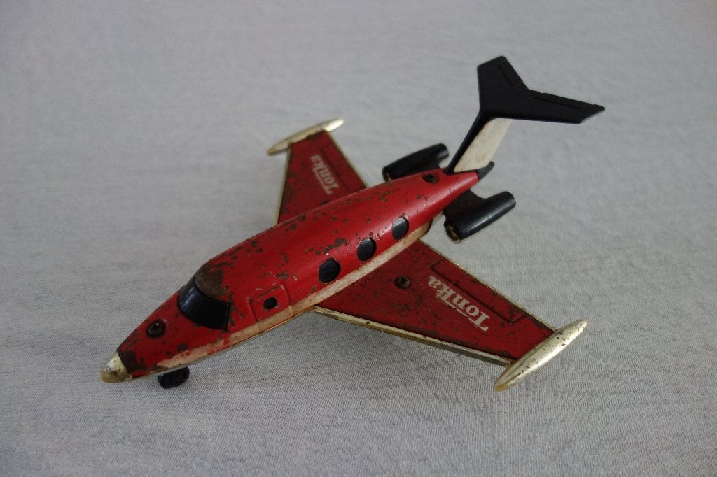 Tonka speelgoed vliegtuig, Antiek en Kunst, Ophalen of Verzenden