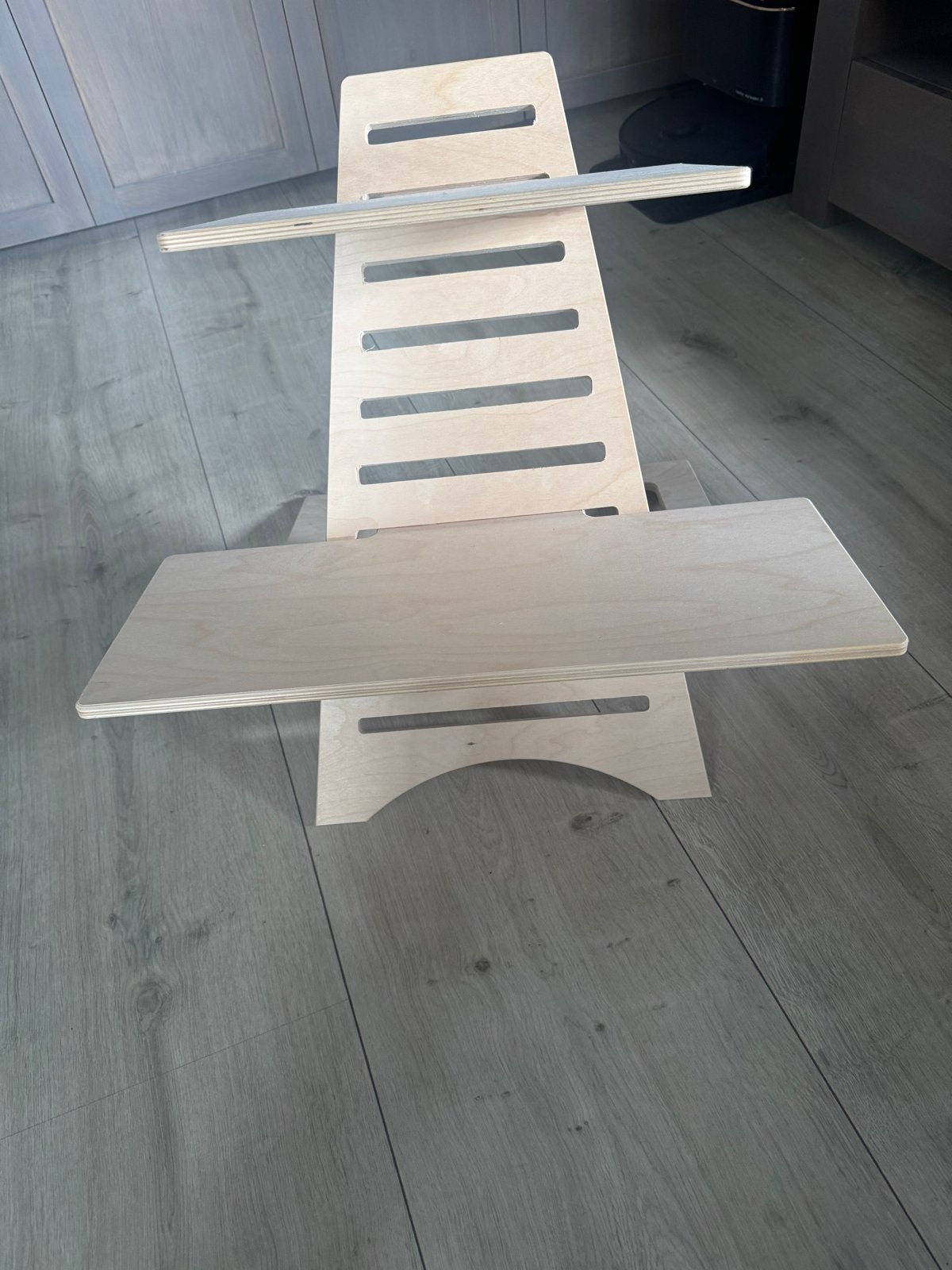 Staand werken aan elke tafel! Hout of office standesk light, Computers en Software, Laptopstandaarden, Verzenden